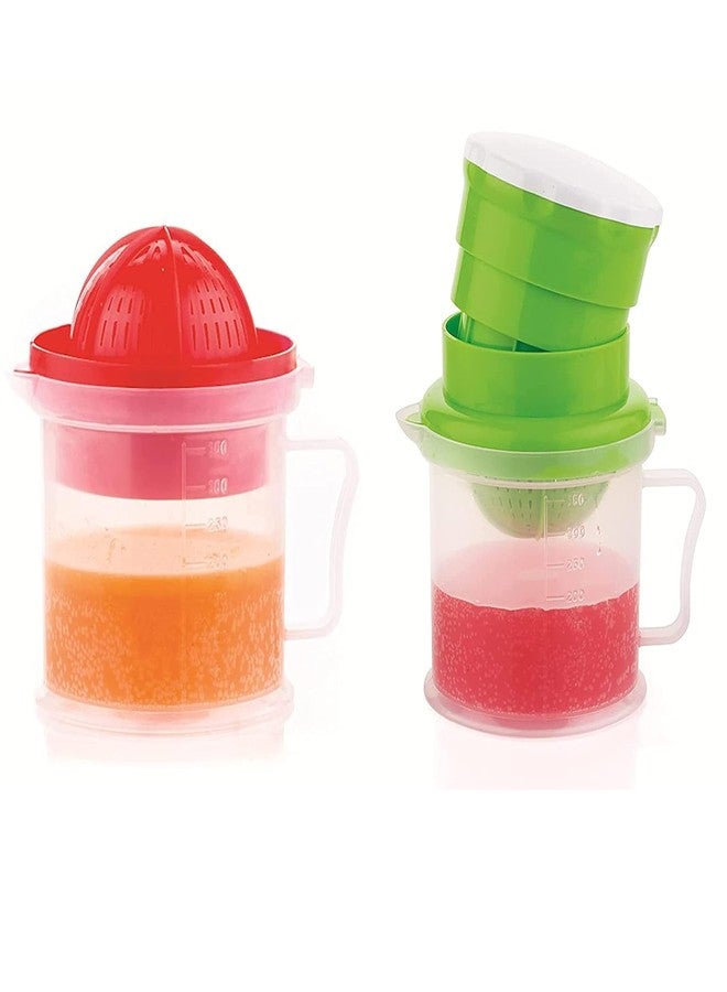 KBS Manual Juicer Squeezer Mini Hand Press orange Fruit Multipurpose Plastic Kitchen Tool - Image 2